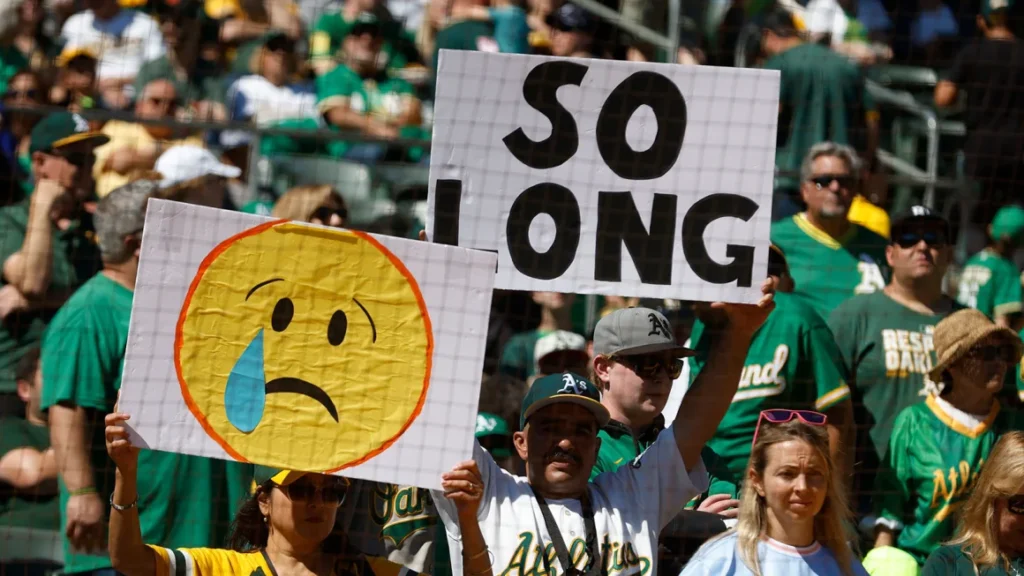 ‘Today there is crying in baseball’: Athletics bid farewell to Oakland with one final victory.(CNN NEWS )_