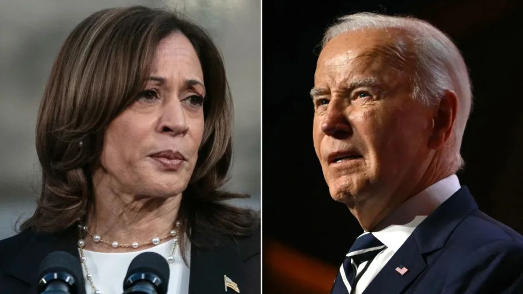 Harris weighs more breaks with Biden as he keeps injecting himself into the campaign.(CNN NEwS)_