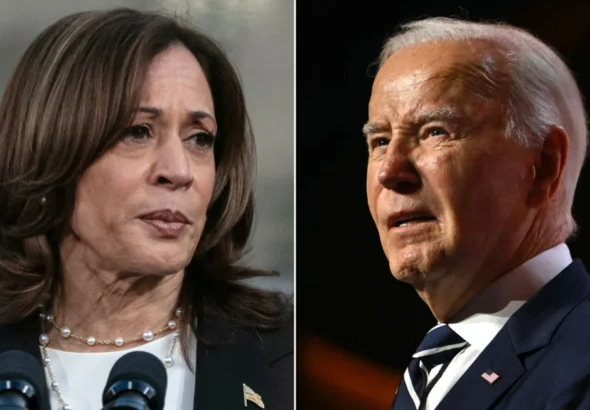 Harris weighs more breaks with Biden as he keeps injecting himself into the campaign.(CNN NEwS)_