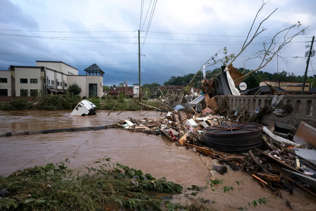 Helene flooding strands hundreds of North Carolina residents as storm’s death toll reaches 95.(CNN news)_